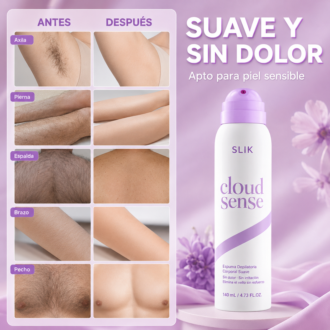 Spray Depilatorio SLIK®
