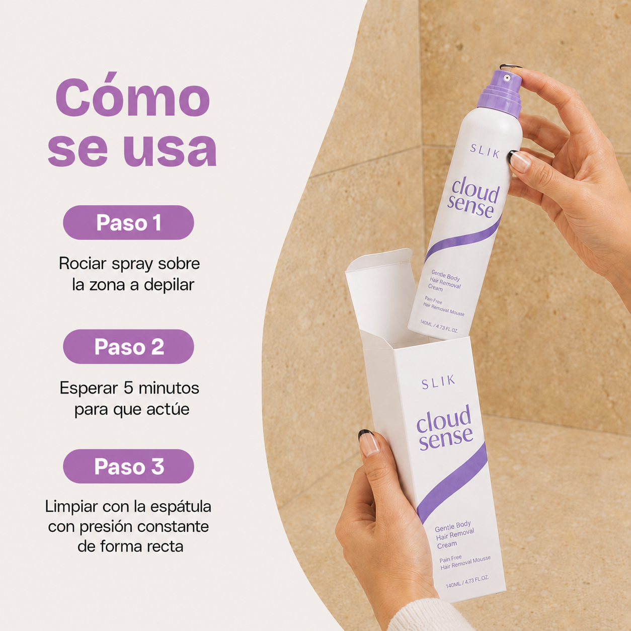 Spray Depilatorio SLIK®